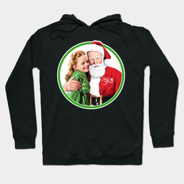 Miracle On 34th Street Hoodie by darklordpug